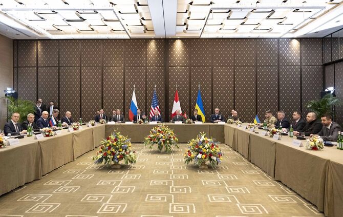 Ukraine-Krieg - Verhandlungen in Genf