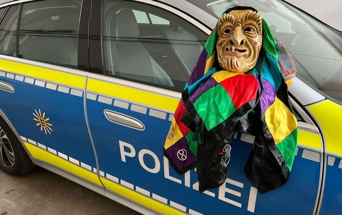 Gestohlene Narrenmaske