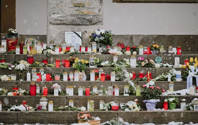 Gerabronner gedenken toten Bürgermeisters