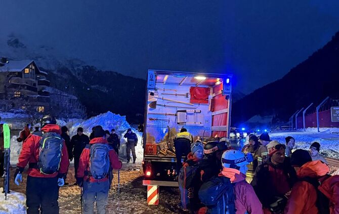 Lawinenabgang in St. Anton