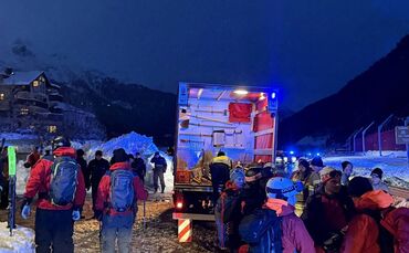 Lawinenabgang in St. Anton