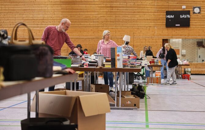 Der Warentauschtag ist ein Umschlagplatz für gutes Gebrauchtes in Welzheim.