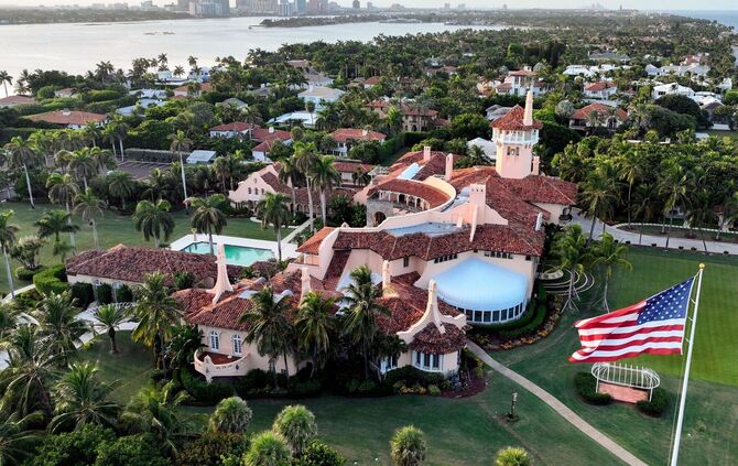 Sicherheitskräfte erschießen Mann bei Trumps Anwesen Mar-a-Lago