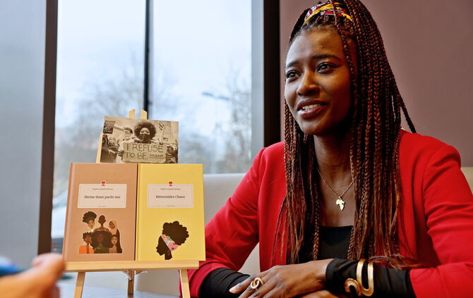 Die in Beutelsbach aufgewachsene Autorin Brigitte Lunguieki Malungo (36) wohnt zwar seit Jahren in Madrid, besucht aber immer wi