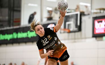 Amélie Herzog war in Leipzig mit fünf Toren die beste Werferin des VfL Waiblingen.