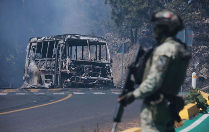 Drogenkrieg in Mexiko - Cointzio