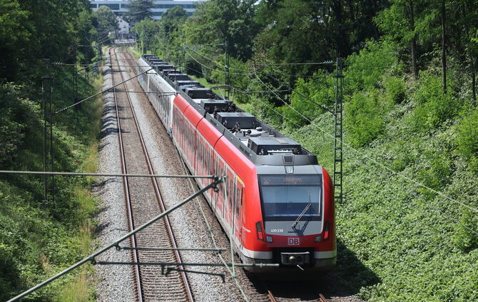 Am Montag (23.02.) gibt es Ausfälle bei der S-Bahn (Symbolfoto).