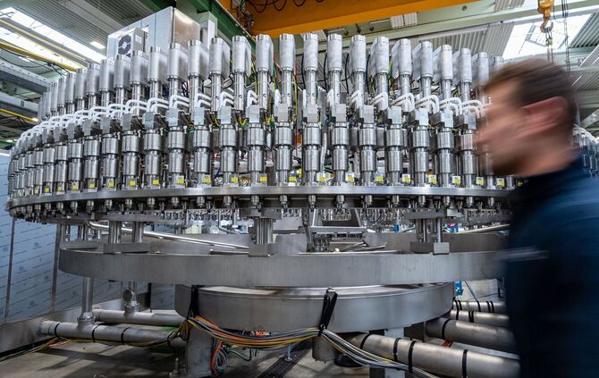 Produktion im Maschinenbau