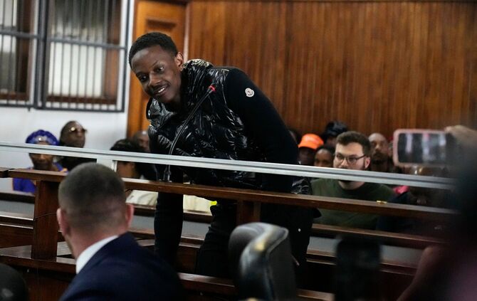 Bellarmine Mugabe vor Gericht in Südafrika