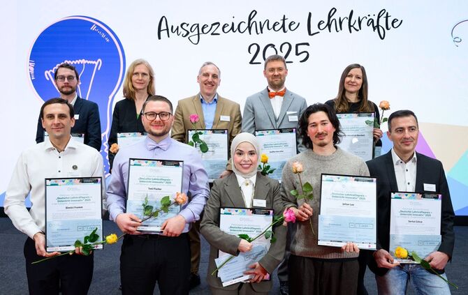 Preisverleihung Deutscher Lehrkräftepreis