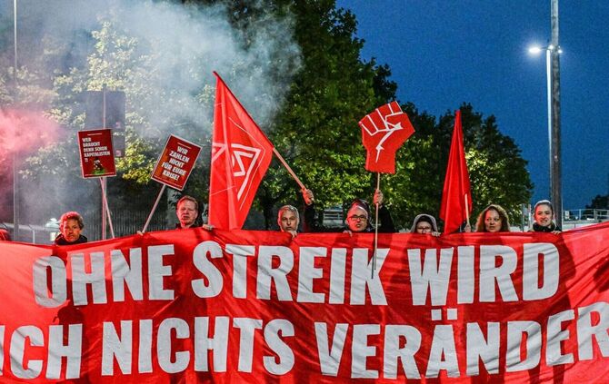 Bosch Stellenabbau - Protest