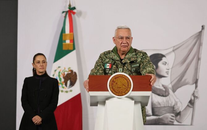 Drogenkrieg in Mexiko - Pressekonferenz
