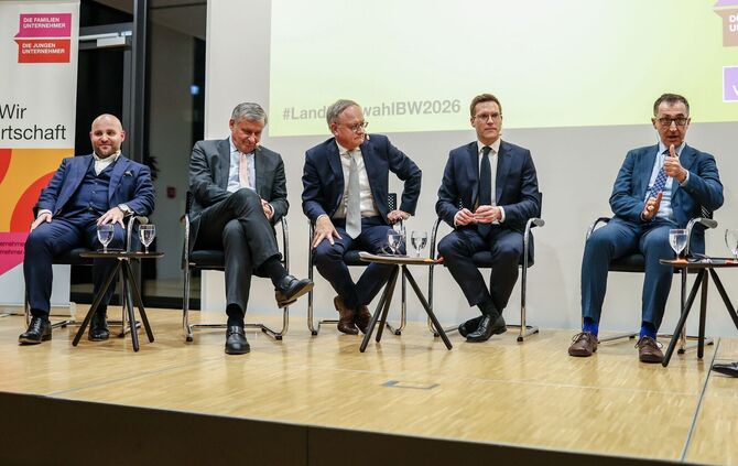 Debatte mit Spitzenkandidaten für die Landtagswahl