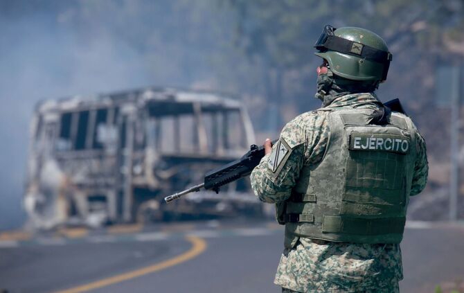 Drogenkrieg in Mexiko - Cointzio