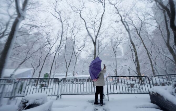 Winterwetter New York