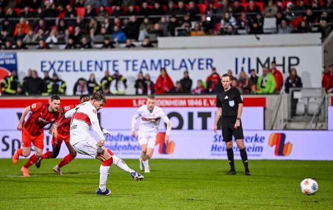 Maximilian Mittelstädt blieb vom Elfmeterpunkt eiskalt.