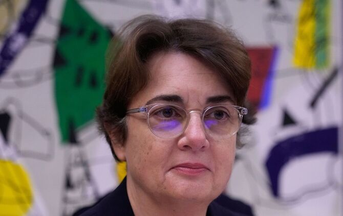 Die Museumsdirektorin Laurence des Cars reichte ihren Rücktritt ein. (Archivbild)