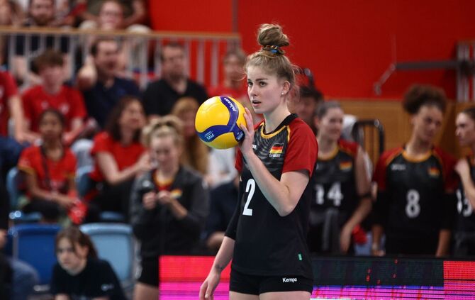 Volleyball Frauen: Deutschland - Rumänien