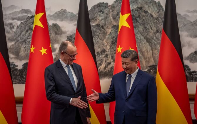 Bundeskanzler Friedrich Merz besucht China