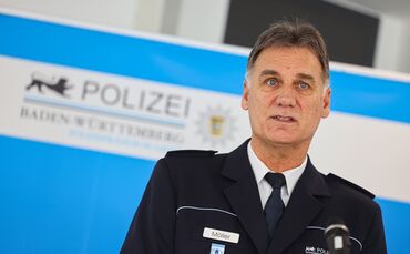 Polizeipräsident Reiner Möller hat am Mittwoch (25.02.) in Aalen über die Sicherheitslage berichtet.