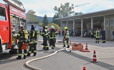 Das bisherige Feuerwehrgerätehaus in Rudersberg ist nicht mehr zeitgemäß. (Archivfoto)