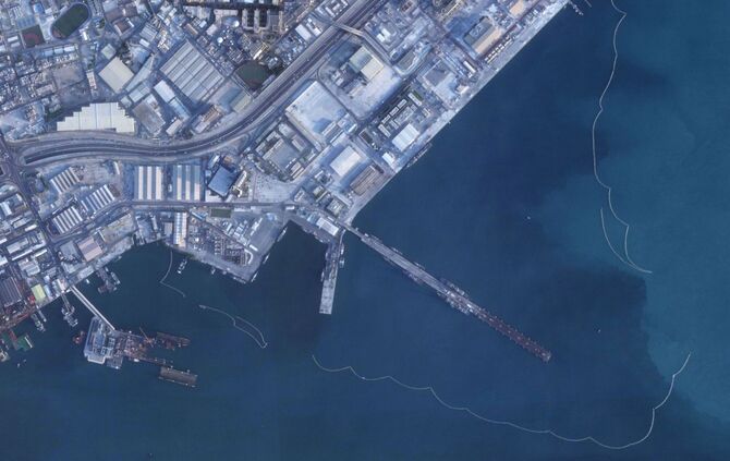 Lage im Iran - Hauptquartier der Flotte der US-Marine in Bahrain