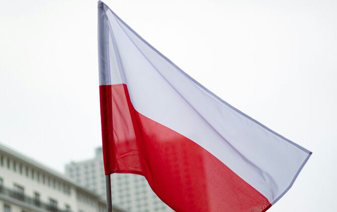Polen Flagge