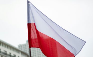 Polen Flagge