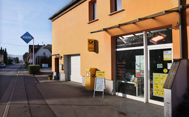 Nur noch bis Samstag, 28. Februar, geöffnet: das Post & Mehr-Lädchen an der Haubersbronner Ortsdurchfahrt.