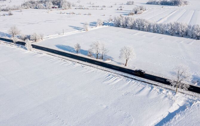 Winterwetter in Niedersachsen