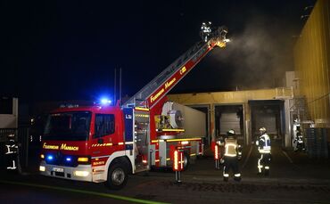 Die Brandursache für das Feuer in der Dönerfabrik ist noch unklar.