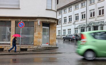 Hier in der Waiblinger Bahnhofstraße/Ecke Oppenländerstraße wird es bald eine neue Post-Partnerfiliale geben - und was noch?
