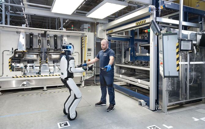 BMW Humanoid Robotic