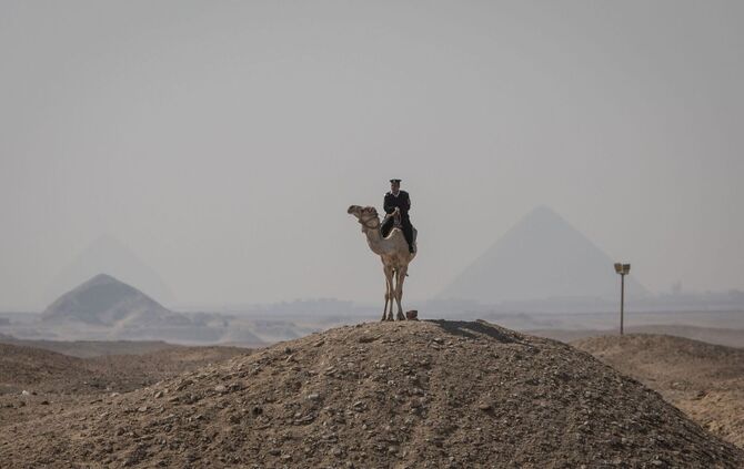 Altägyptische Stätte Sakkara