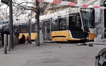Straßenbahn in Mailand entgleist