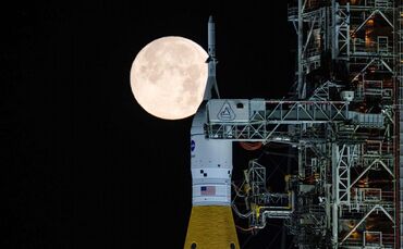 Raketensystem «Artemis 2» auf Weltraumbahnhof Cape Canaveral