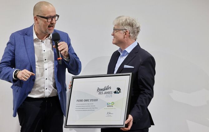 Die Wahl fiel auf Pierre-Enric Steiger, Präsident der „Björn Steiger Stiftung“.