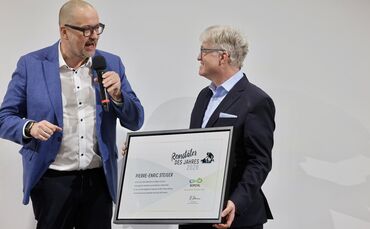 Die Wahl fiel auf Pierre-Enric Steiger, Präsident der „Björn Steiger Stiftung“.