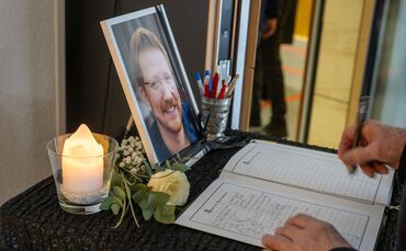 Trauerfeier für gestorbenen Bürgermeister