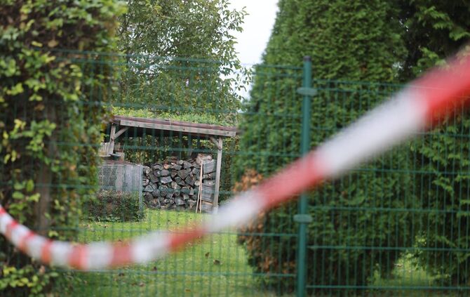 Auf diesem Gartengrundstück zwischen Schwaikheim und Winnenden starb am 24. September 2024 eine Seniorin eines gewaltsamen Todes