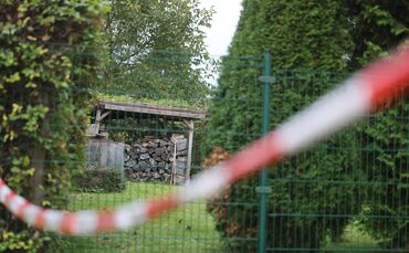 Auf diesem Gartengrundstück zwischen Schwaikheim und Winnenden starb am 24. September 2024 eine Seniorin eines gewaltsamen Todes
