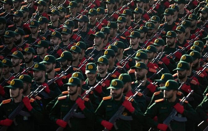 Irans Elitestreitmacht kündigt Rache für den Tod des obersten Führer des Landes an. (Archivbild)