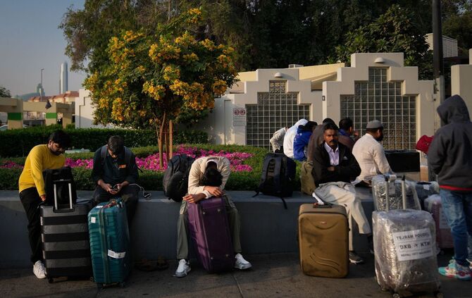 Angriff auf den Iran - Flughafen in Dubai