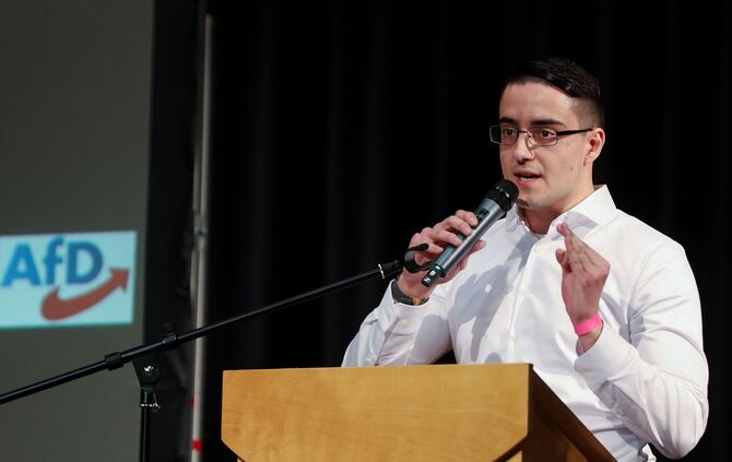 AfD-Wahlkampf mit Höcke in Reutlingen