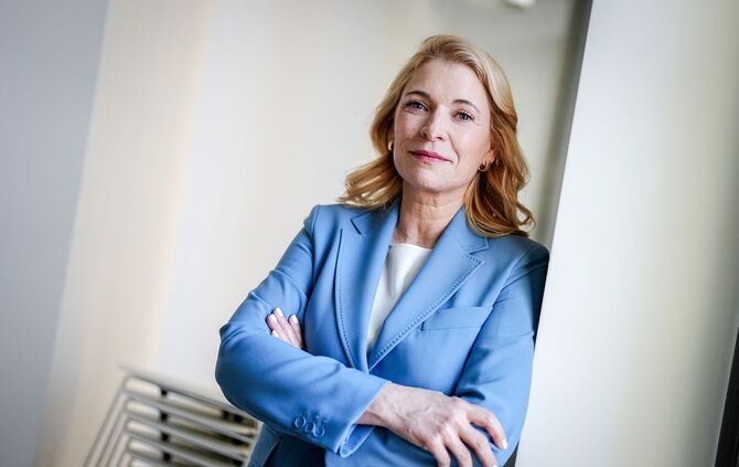 Bahnchefin Evelyn Palla