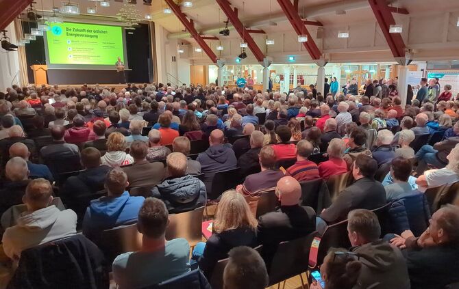 Großes Interesse an Investition in erneuerbare Energien bei der Bürgerenergie-Genossenschaft: Rund 460 Menschen sind Ende Februa