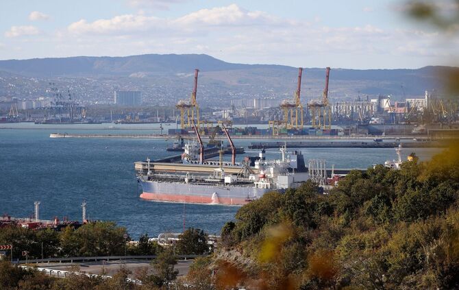 Schwarzmeer-Hafen Noworossijsk