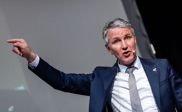 AfD-Wahlkampf mit Höcke in Reutlingen