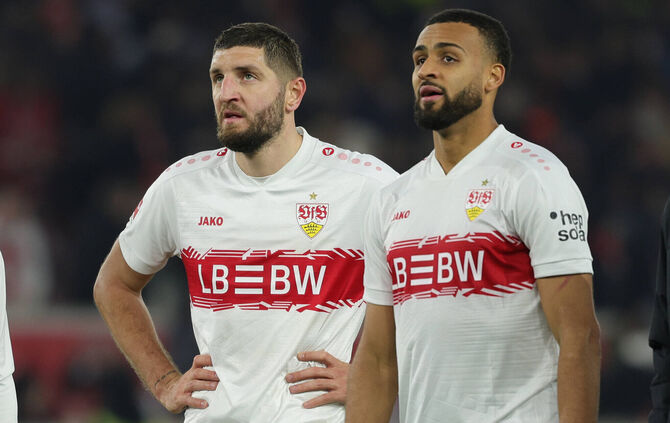 Jeff Chabot und Josha Vagnoman fehlten dem VfB Stuttgart gegen Wolfsburg.