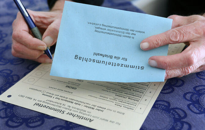 Briefwahl ist noch möglich (Symbolfoto).